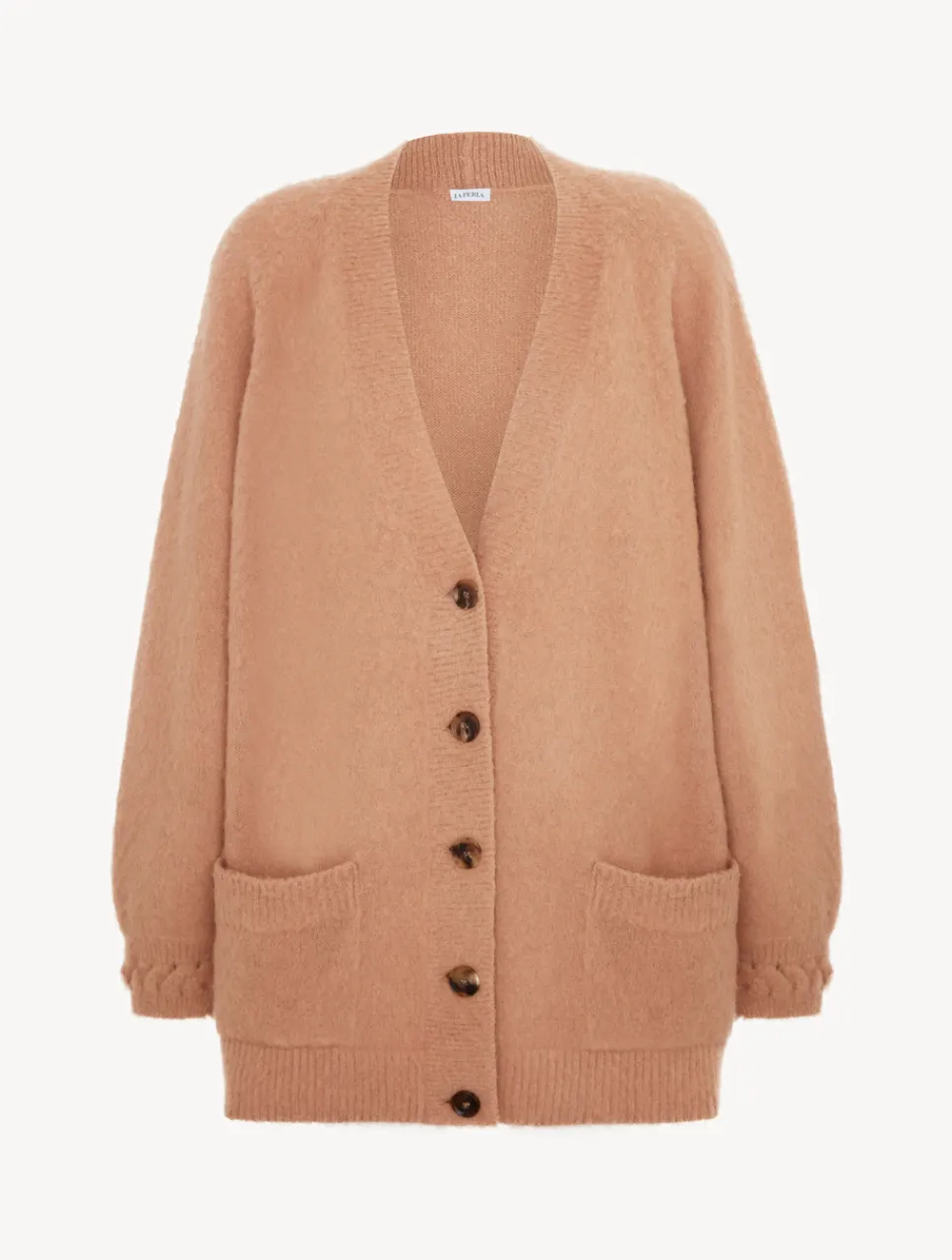 La Perla Alpaca Blend Cardigan In Camel< Loungewear