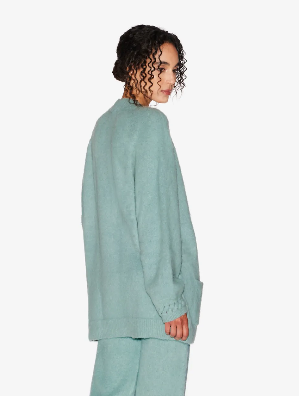 La Perla Alpaca Blend Cardigan In Almond< Loungewear