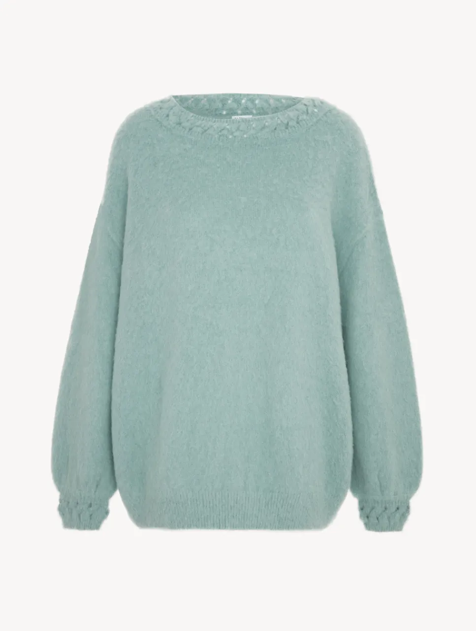 La Perla Alpaca Blend Sweater In Almond< Loungewear