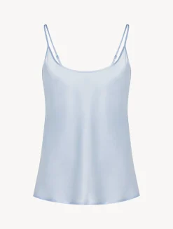 La Perla Azure Silk Camisole< Camisoles|Pajamas