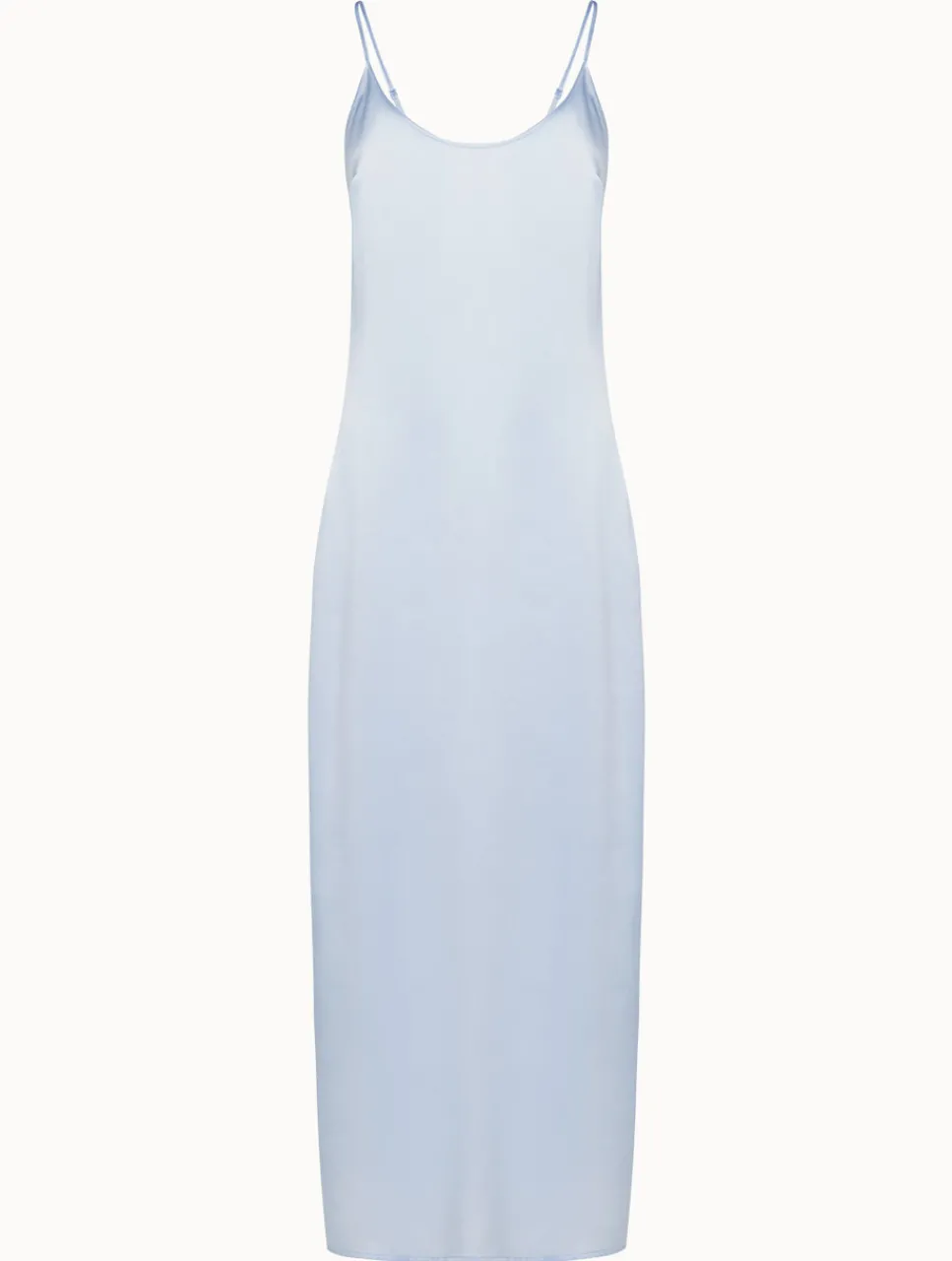 La Perla Azure Silk Long Slip< Slips & Dresses|Silk Sleepwear