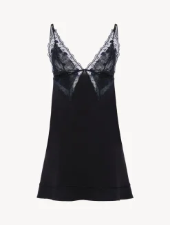 La Perla Babydoll In Onyx< Slips & Dresses