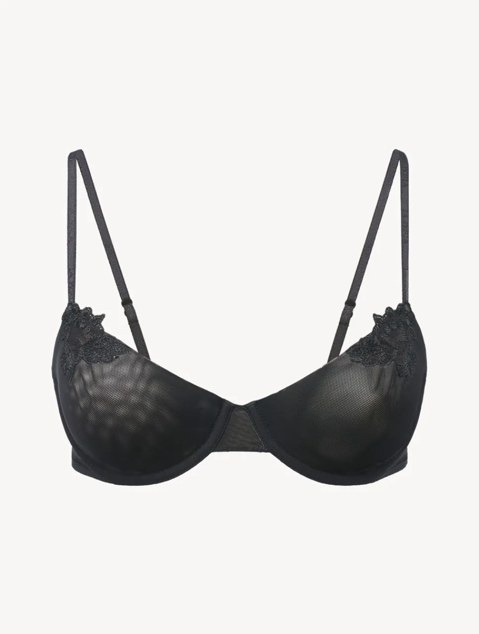 La Perla Balconette Bra In In Stretch Tulle< Balconette|Underwired