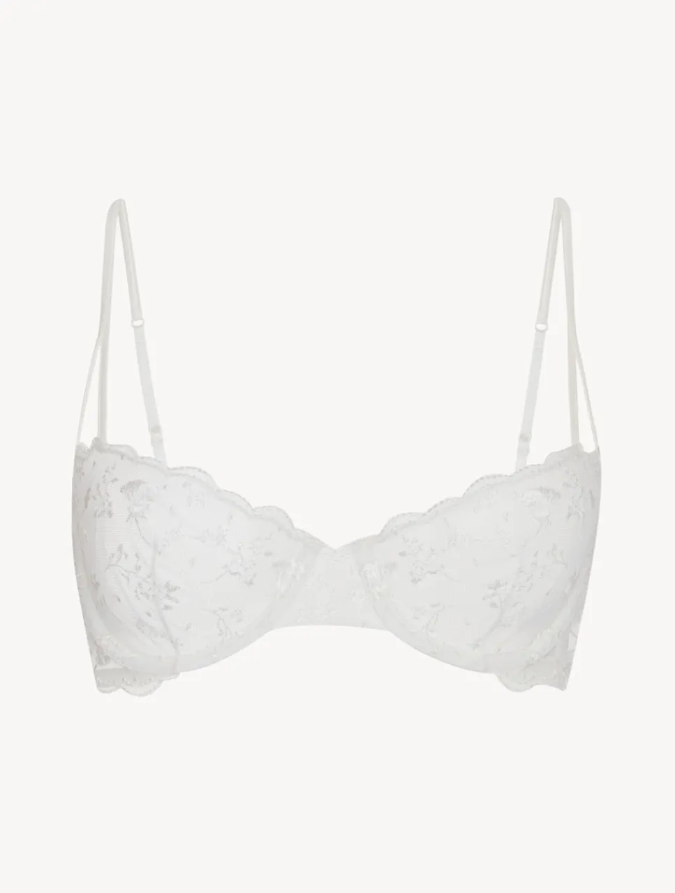 La Perla Balconette Bra In Lys With Embroidered Tulle< Balconette|Underwired