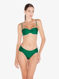 La Perla Bikini Brief In With Draped Waist< Bikinis