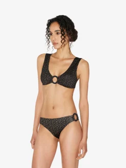 La Perla Bikini Briefs In Dark Green And Black< Bikinis