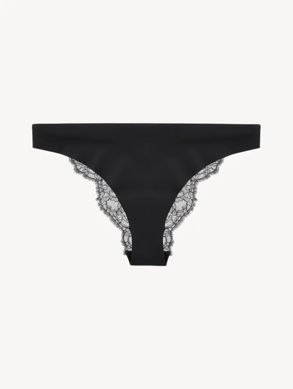 La Perla Brazilian Brief With Chantilly Lace< Brazilian|Shapewear
