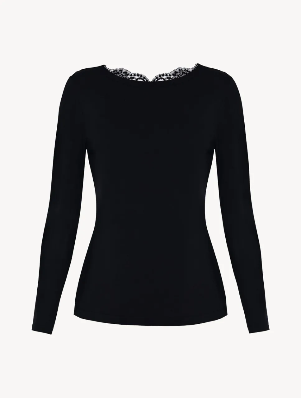 La Perla Cotton Long-sleeved Top< Camisoles|Pajamas