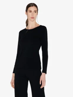 La Perla Cotton Long-sleeved Top< Camisoles|Pajamas