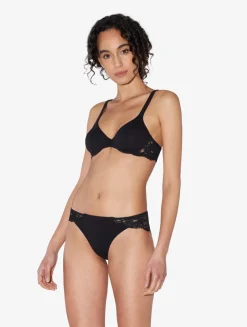 La Perla Lace And Cotton Underwired Bra< T-Shirt|Underwired