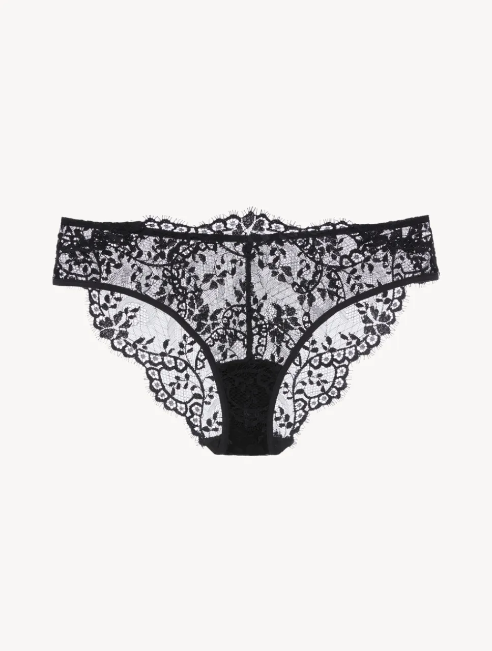 La Perla Leavers Lace Medium Briefs< Mid-Rise