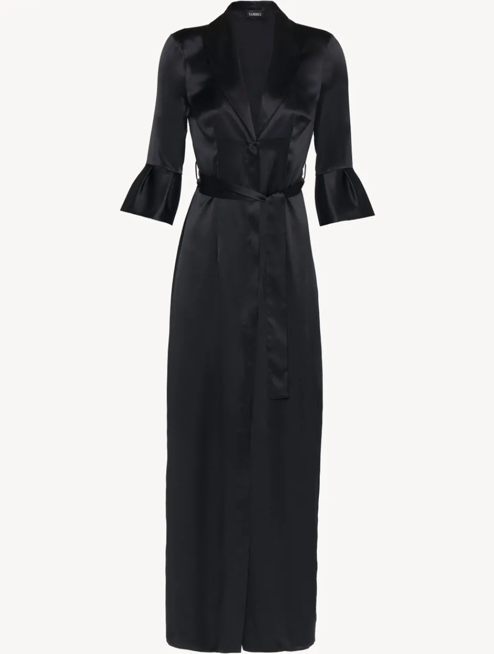 La Perla Long Silk Belted Robe< Robes|Silk Sleepwear