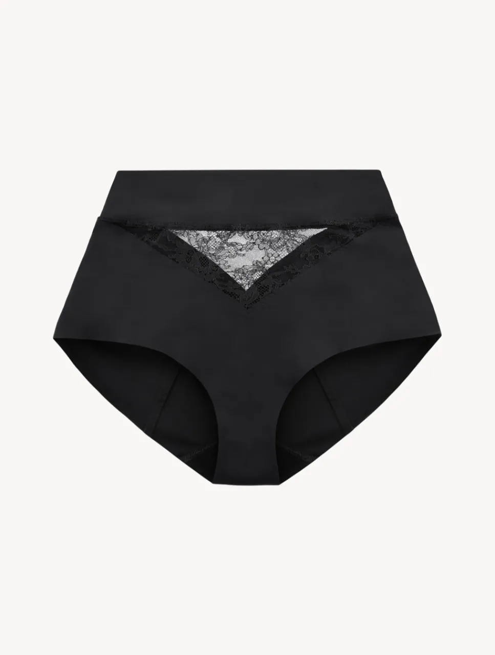 La Perla Lycra Control Fit High-waist Briefs With Chantilly Lace< High-Waist|Shapewear