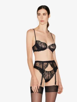 La Perla Padded Push-up Bra With Leavers Lace Trim< Padded|Push-Up