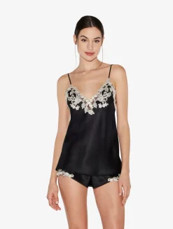 La Perla Silk Camisole With Frastaglio< Camisoles|Pajamas