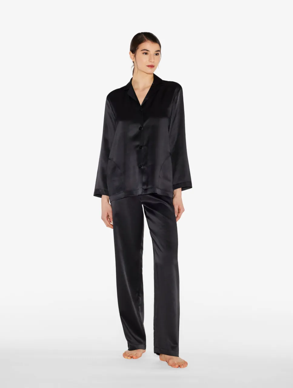 La Perla Silk Pajama Set< Pajamas|Silk Sleepwear