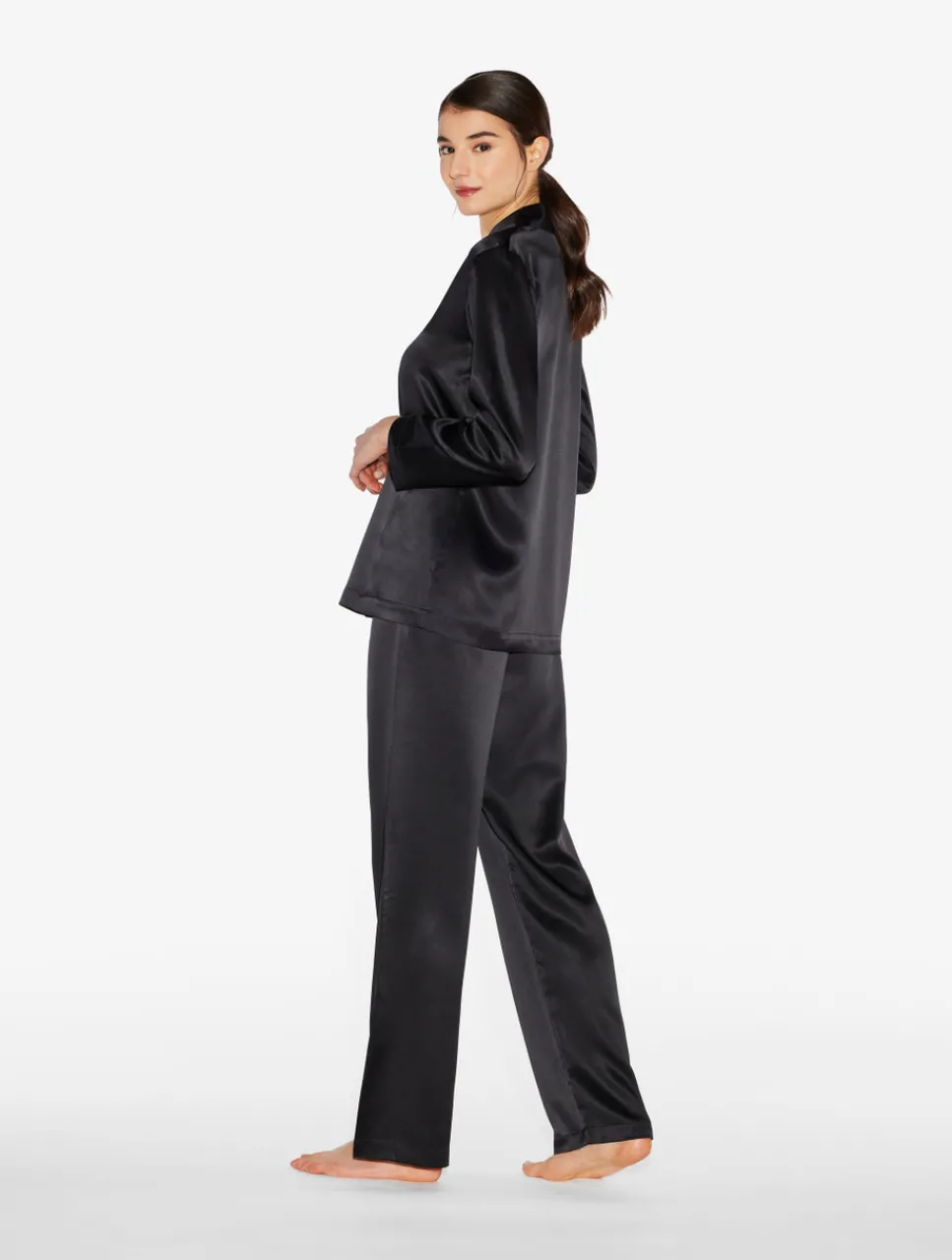 La Perla Silk Pajama Set< Pajamas|Silk Sleepwear