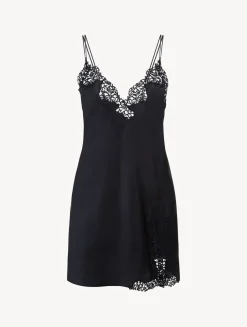La Perla Slip With Macramé< Slips & Dresses|Silk Sleepwear
