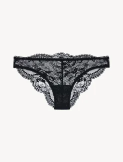 La Perla Stretch Leavers Lace And Tulle Brazilian Briefs< Brazilian