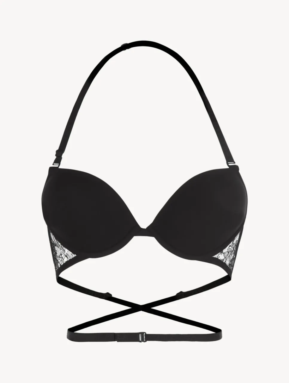 La Perla T-shirt Multiway Bra With Chantilly Lace< Padded|Push-Up