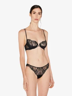 La Perla Underwired Balconette Bra With Leavers Lace Trim< Balconette|Underwired