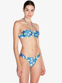 La Perla Printed Bandeau Bikini Top< Bikinis