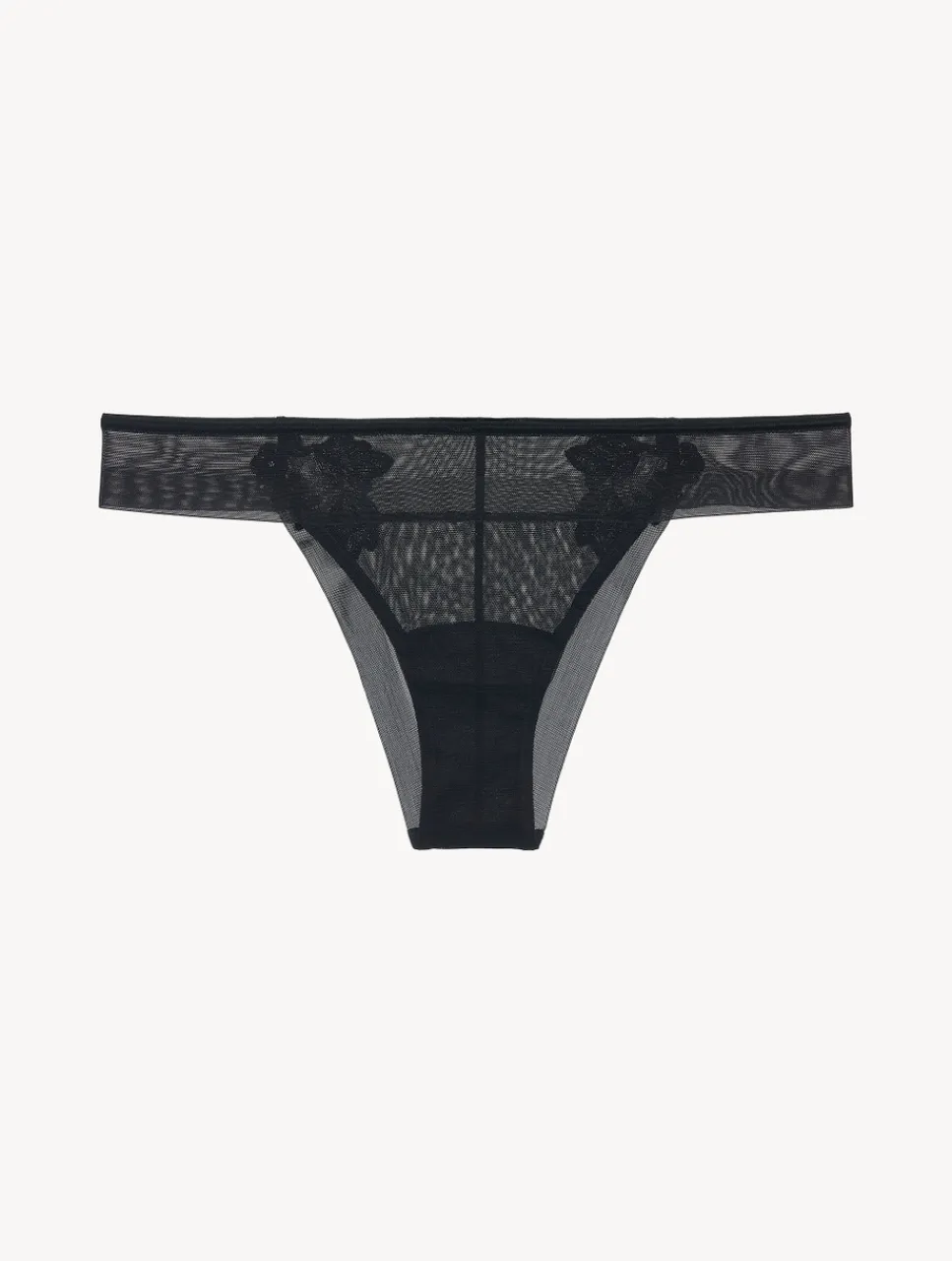 La Perla Brazilian Briefs In Stretch Tulle< Brazilian|Shapewear
