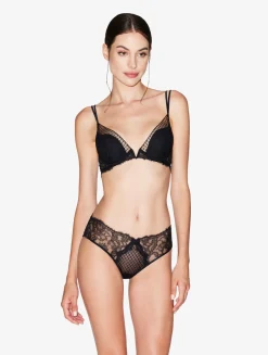 La Perla Brief With Leavers Lace< Hipster|Mid-Rise