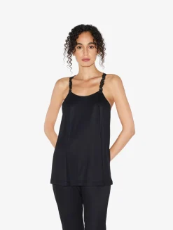 La Perla Camisole In Modal With Embroidered Tulle< Camisoles|Pajamas