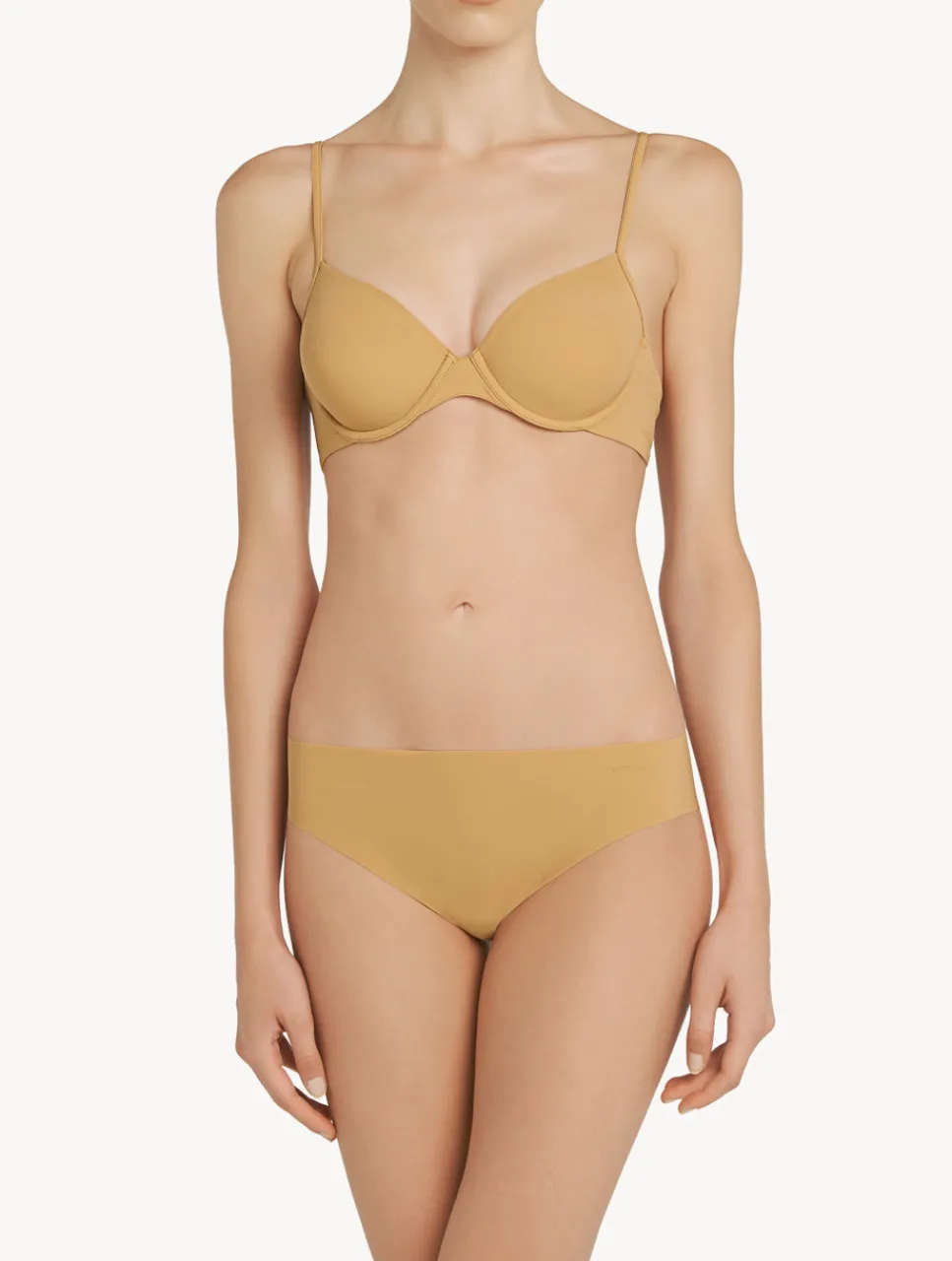 La Perla Hazel-coloured Medium Briefs< Mid-Rise|Shapewear