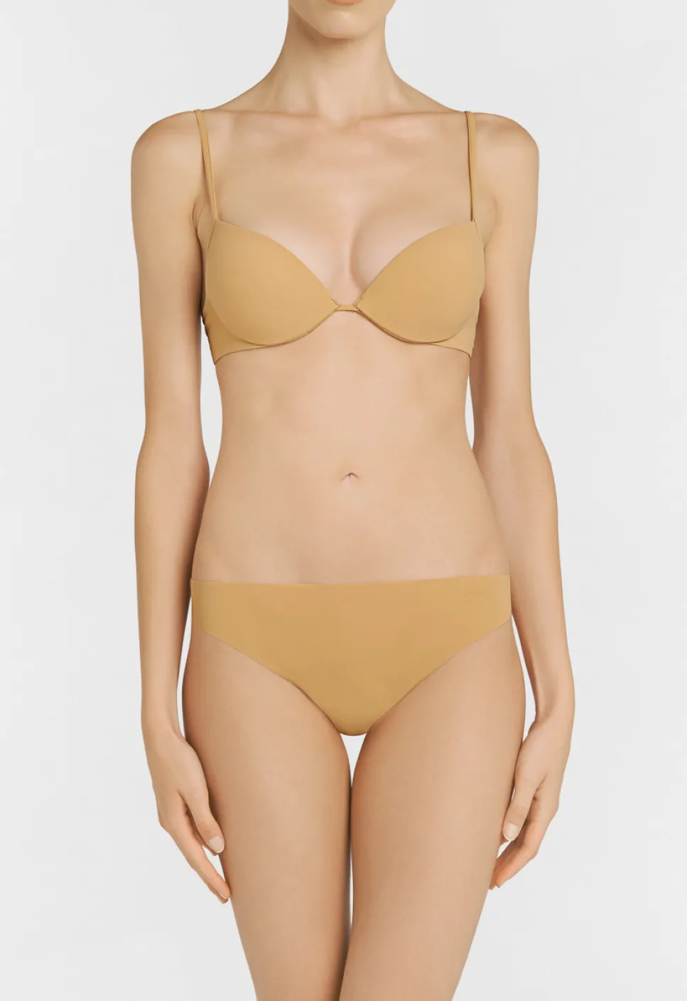 La Perla Hazel-coloured Underwired Padded Push-up Bra< Padded|Push-Up