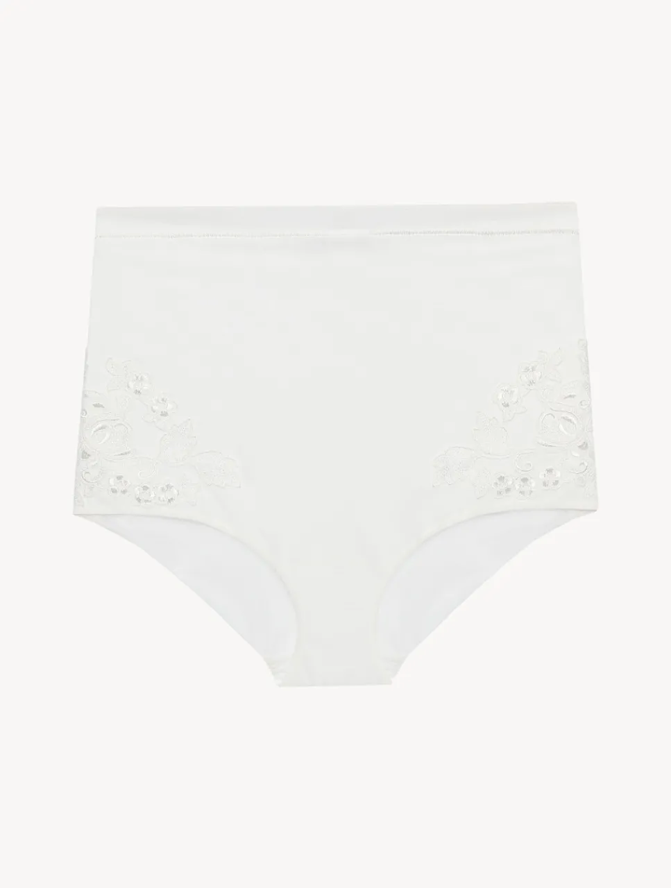 La Perla High-waisted Briefs In Stretch Tulle< High-Waist|Shapewear
