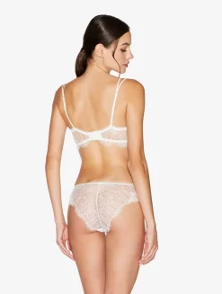 La Perla Lace Brazilian Briefs In Natural< Brazilian