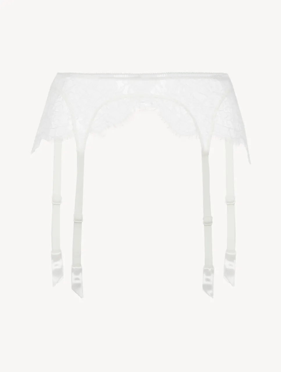 La Perla Lace Suspender Belt In Natural< Garter Belts