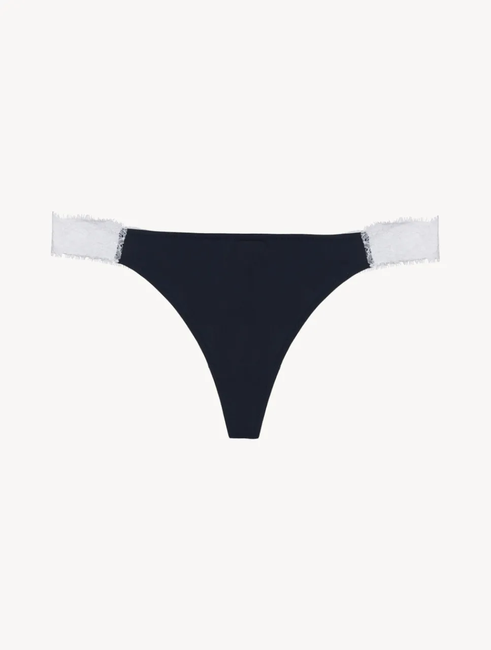 La Perla Lace Thong In And Off-white< G String & Thong