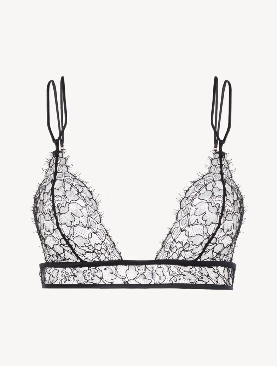 La Perla Lace Triangle Bra In< Triangle|Wireless