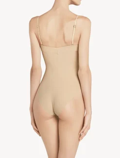 La Perla Latte-coloured Underwired Padded U-bra Bodysuit< Bodysuits & Bustiers|Shapewear