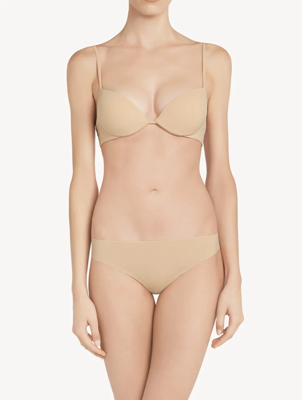 La Perla Latte-coloured Underwired Padded Push-up Bra< Padded|Push-Up