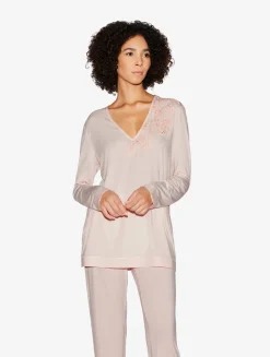 La Perla Long-sleeved Top In Modal< Camisoles|Pajamas