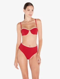 La Perla Monogram Bandeau Bikini Top In< Bikinis