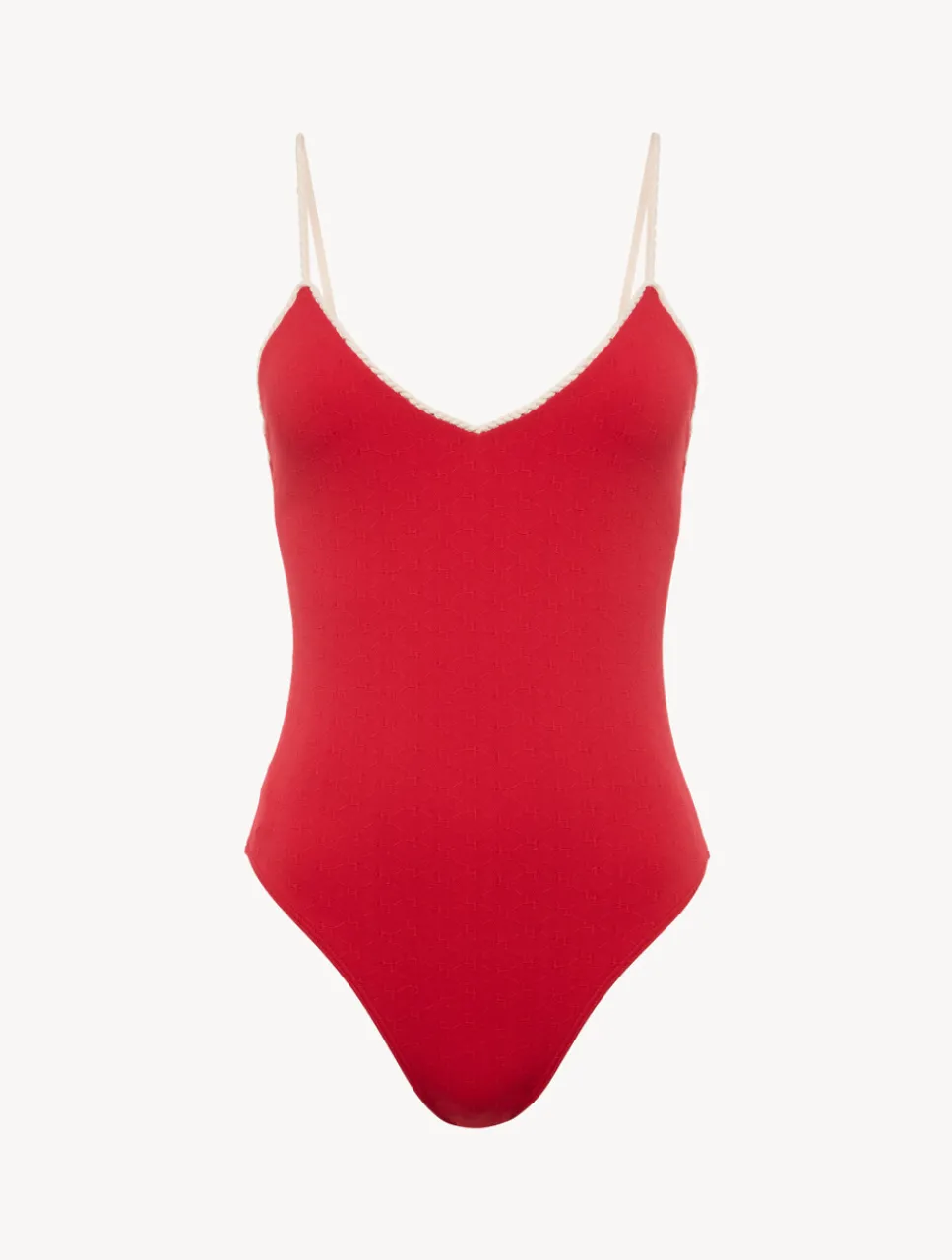 La Perla Monogram V-neck Swimsuit In< One-Piece Bathing Suits