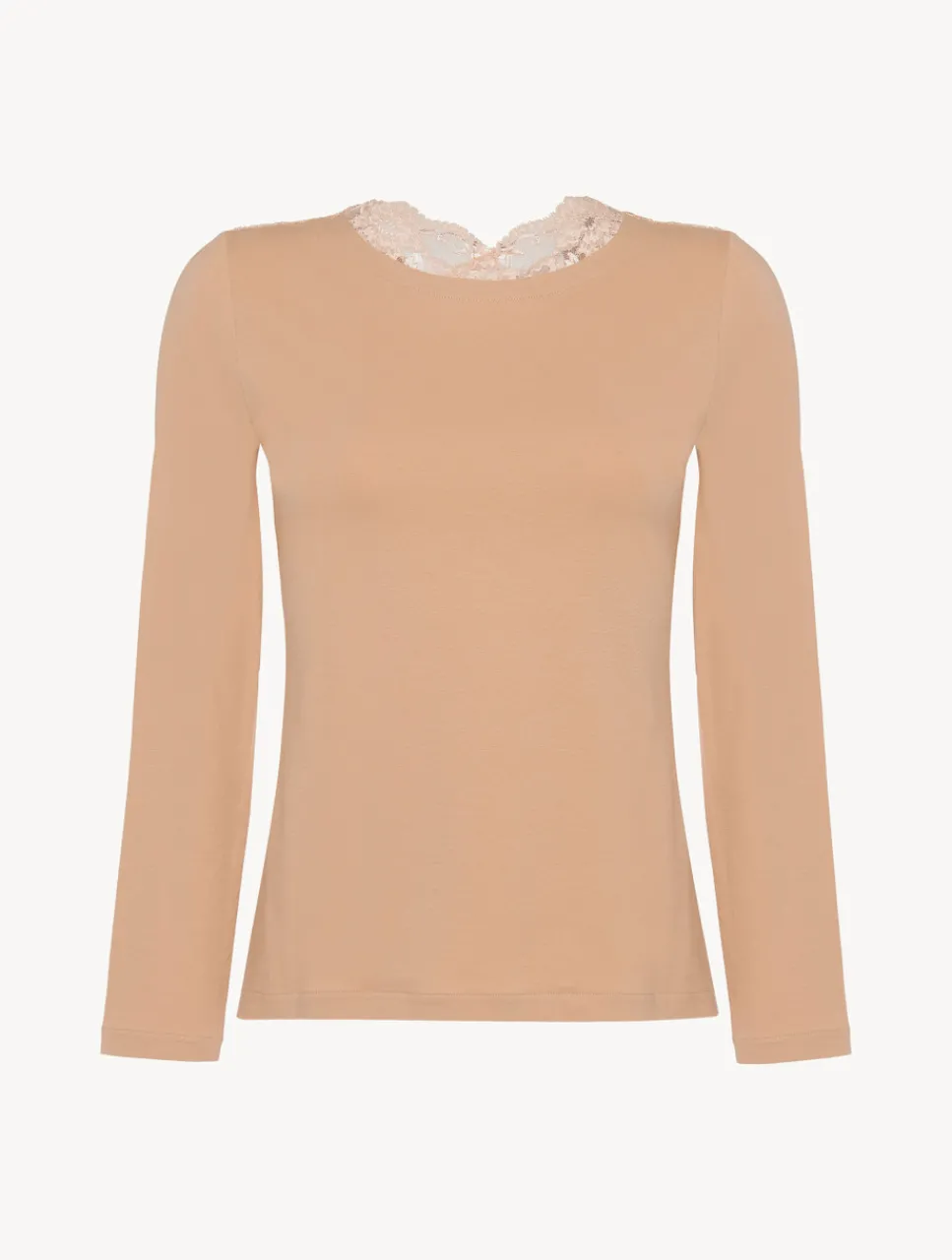 La Perla Cotton Long-sleeved Top< Camisoles|Pajamas