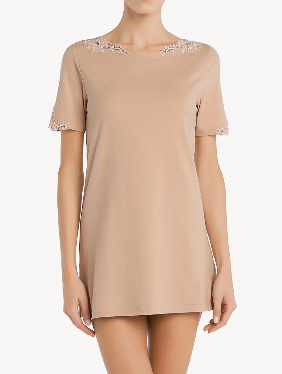 La Perla Cotton T-shirt< Camisoles|Pajamas