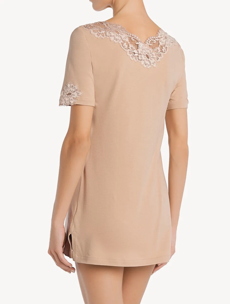 La Perla Cotton T-shirt< Camisoles|Pajamas