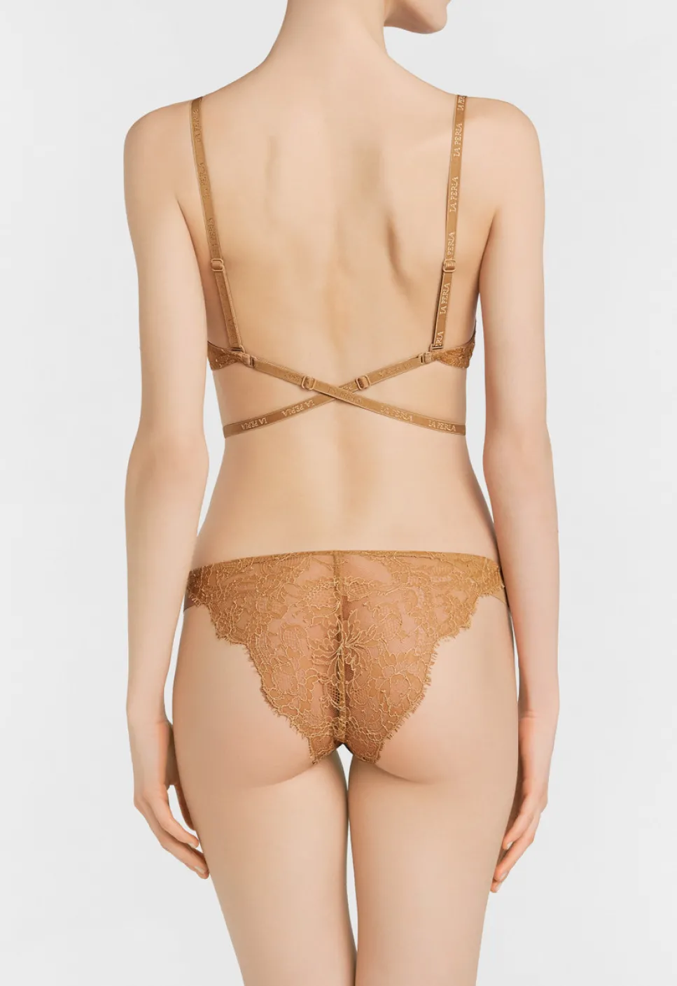 La Perla T-shirt Multiway Bra With Chantilly Lace< Padded|Push-Up