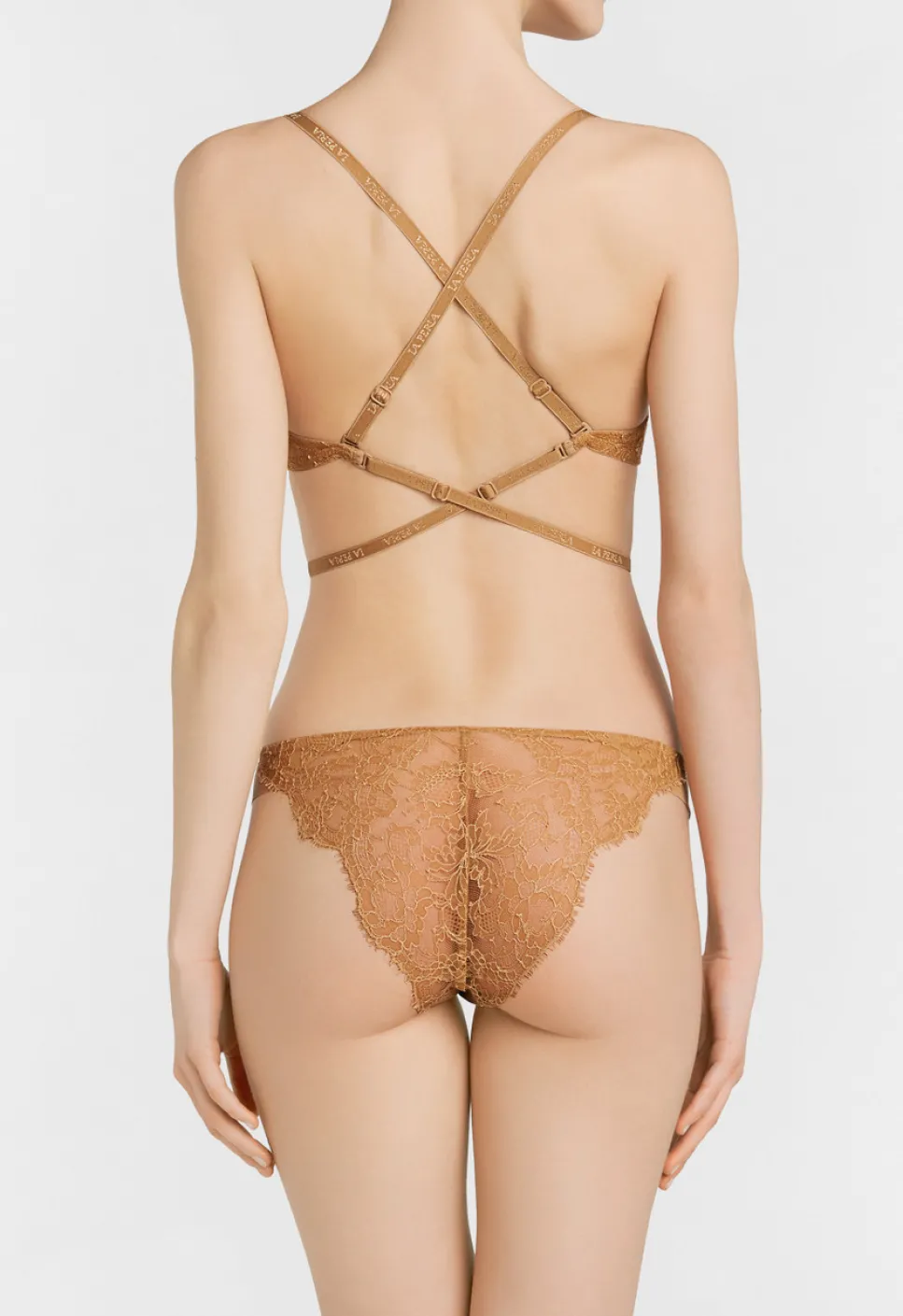 La Perla T-shirt Multiway Bra With Chantilly Lace< Padded|Push-Up