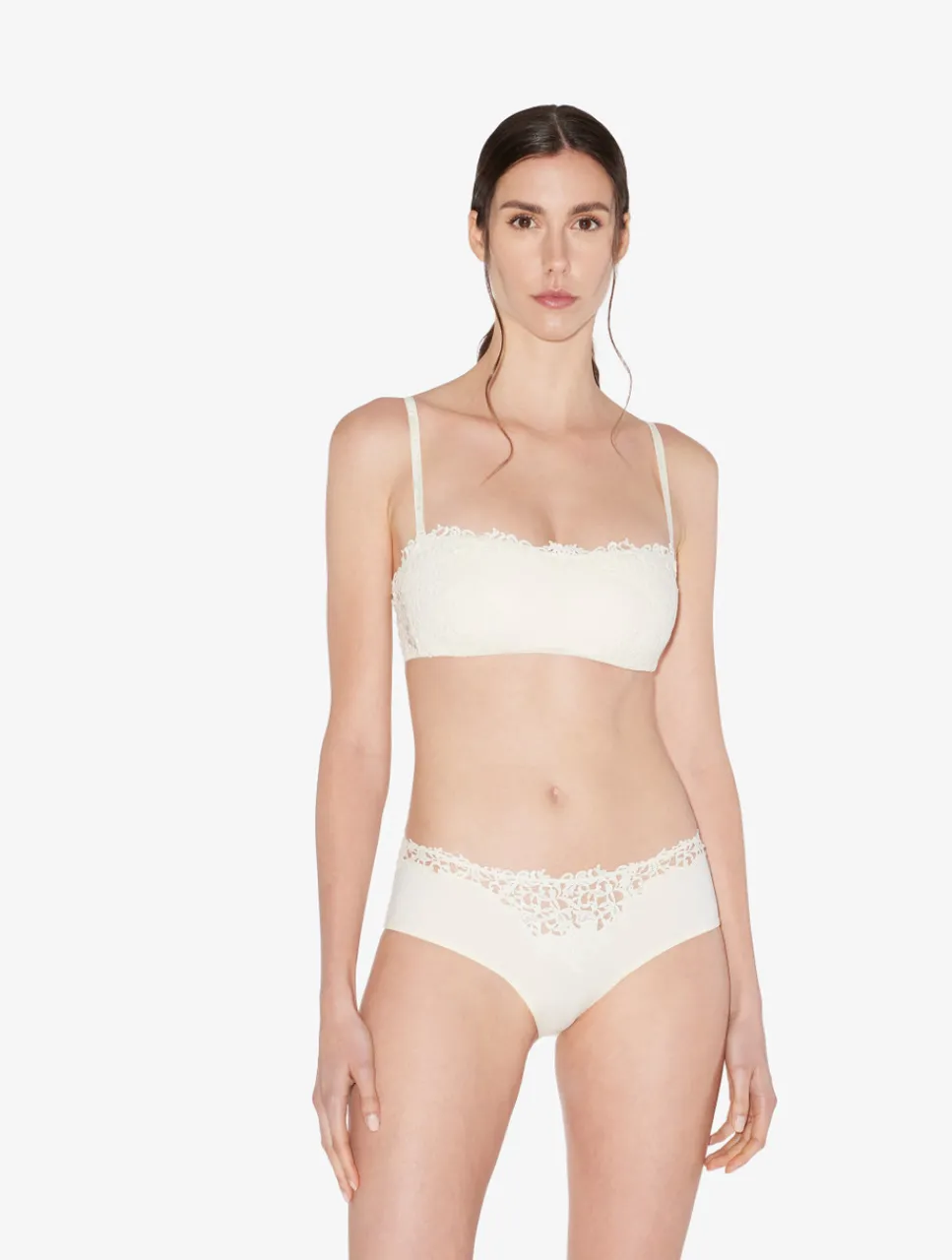 La Perla Non-wired Bandeau Bra With Macramé< Bandeau|Padded