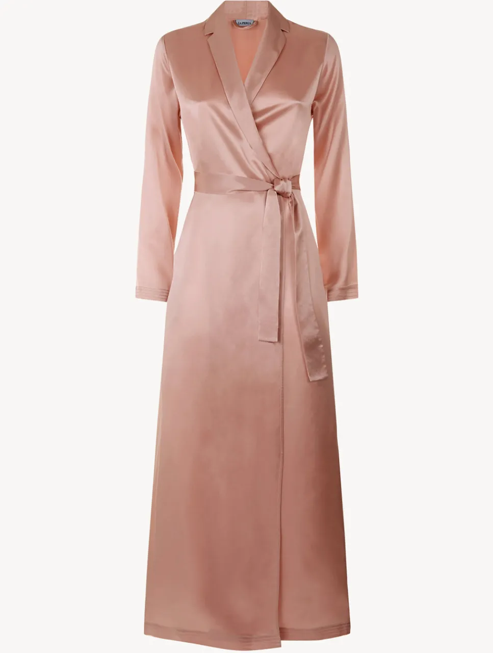 La Perla Powder Silk Long Robe< Robes|Silk Sleepwear