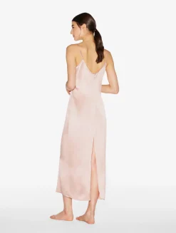 La Perla Powder Silk Long Slip< Slips & Dresses|Silk Sleepwear
