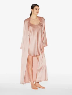 La Perla Powder Silk Short Slip< Loungewear|Slips & Dresses